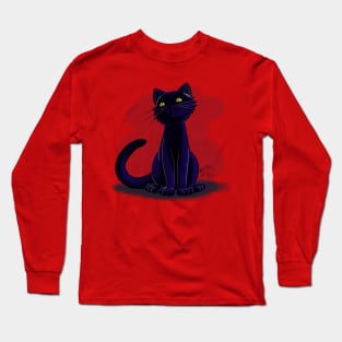 Black Cat Long Sleeve T-Shirt